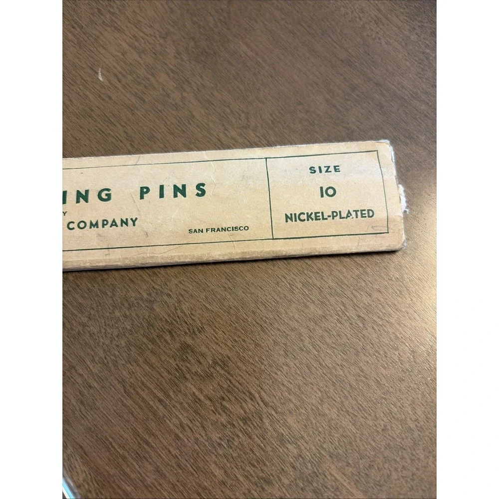 Boye Vtg Steel Knitting Pins, 9
